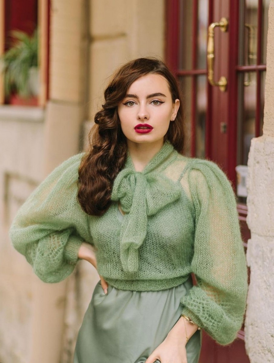 Светр ELISABETH green